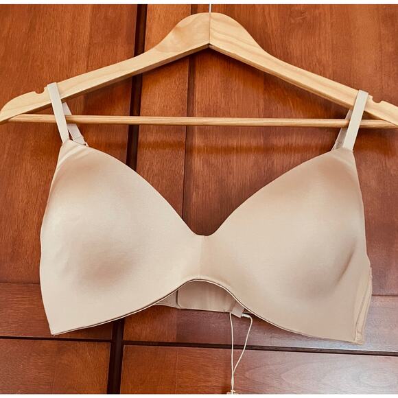Skims Wireless Form Lightly Lined Bra Clay Size 36C NEW - Picture 1 of 8